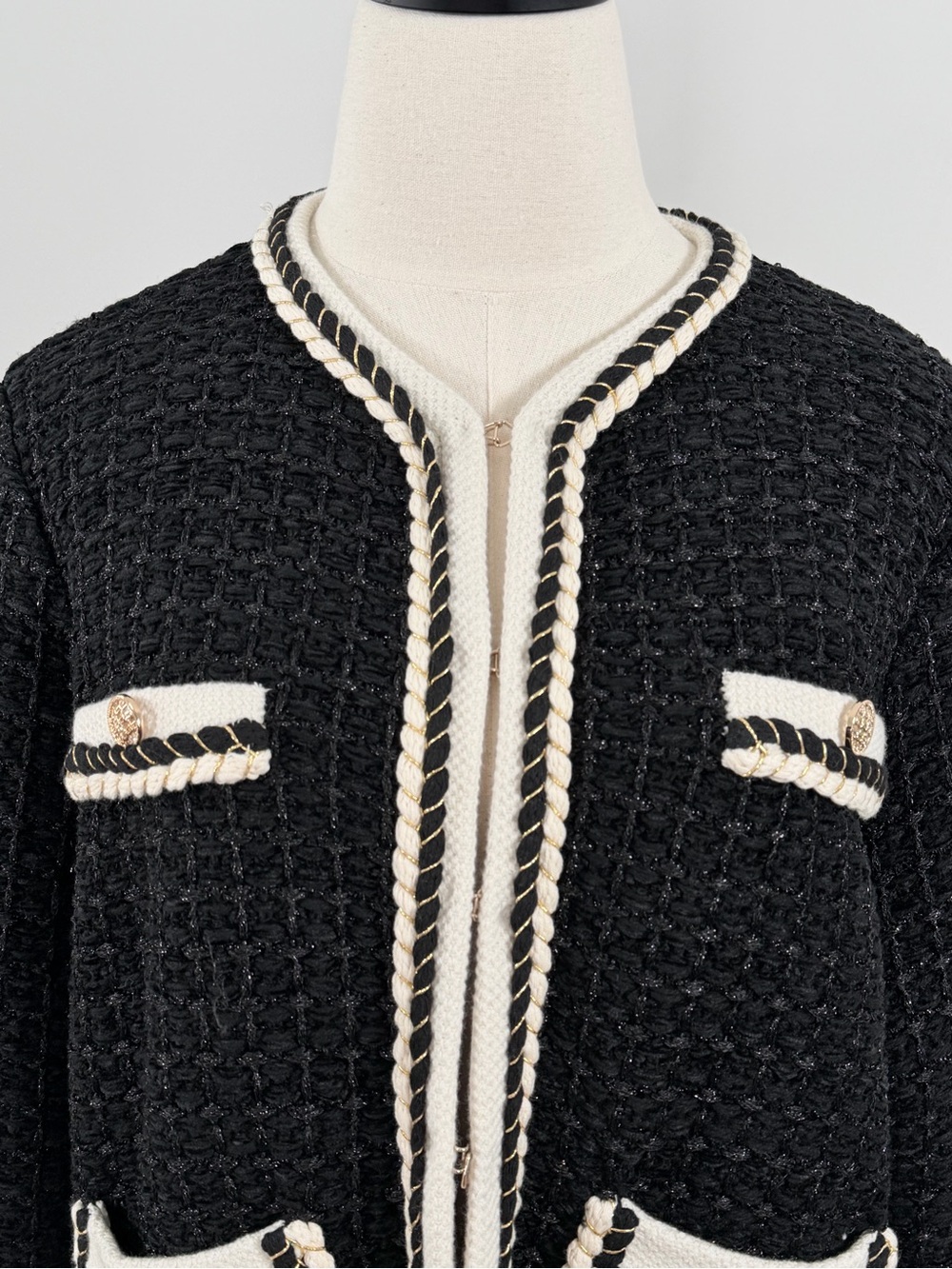 Elie Tahari Koka Wool-Blend Cardigan Size XL - Picture 9 of 16